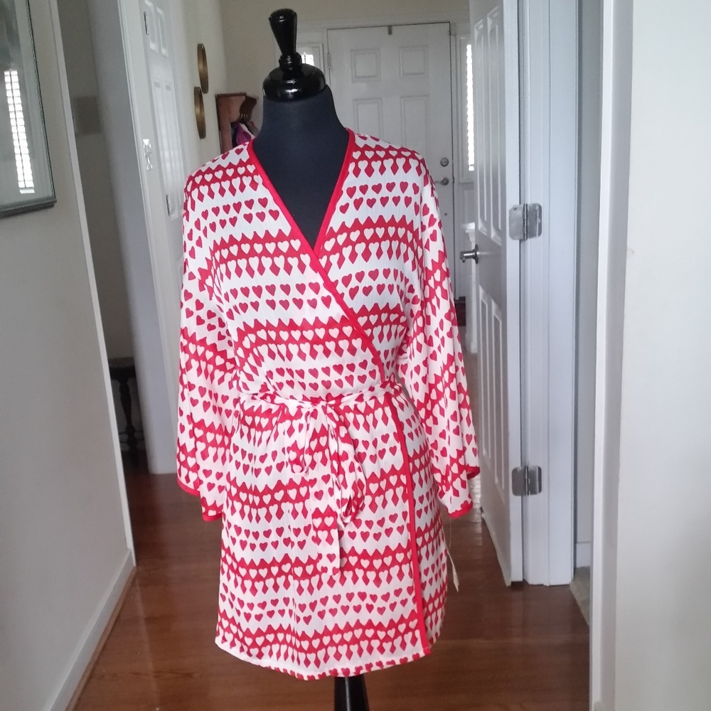 Kate Spade New York Hearts  Robe